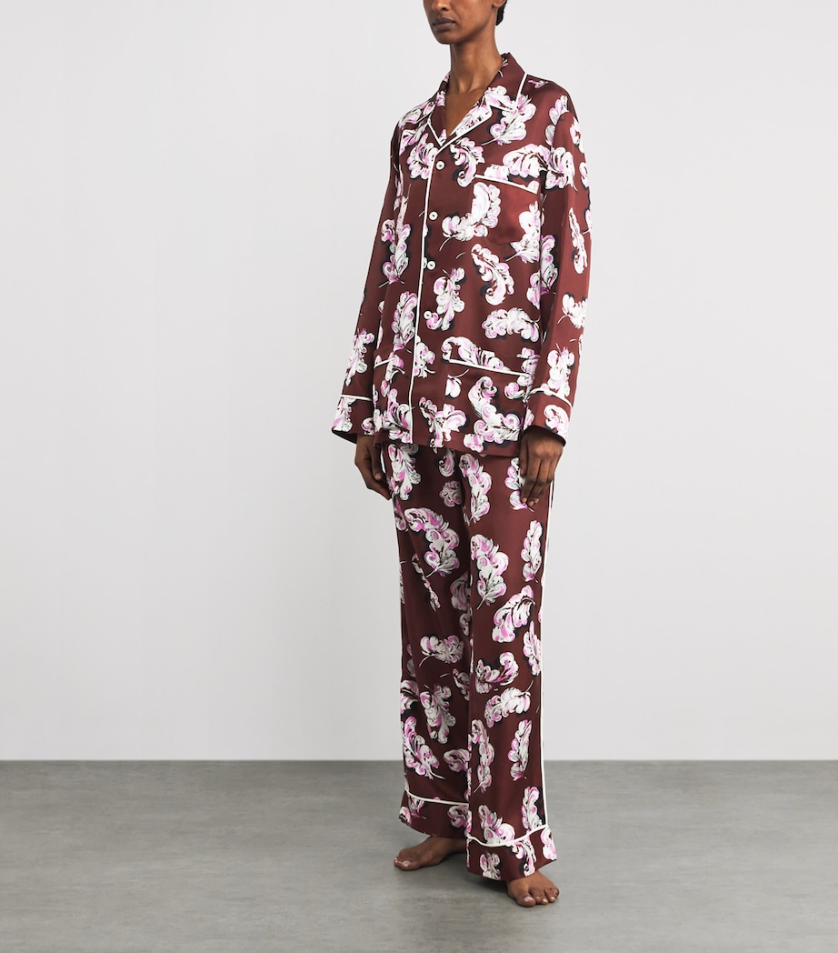 Silk Plume Yves Pyjama Set BOUDOIR Image 2