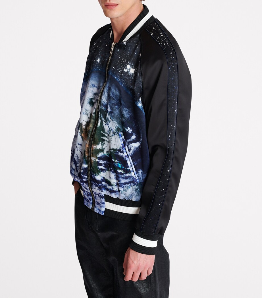 Printed Bomber Jacket EAH NOIR/MULTICO Image 2