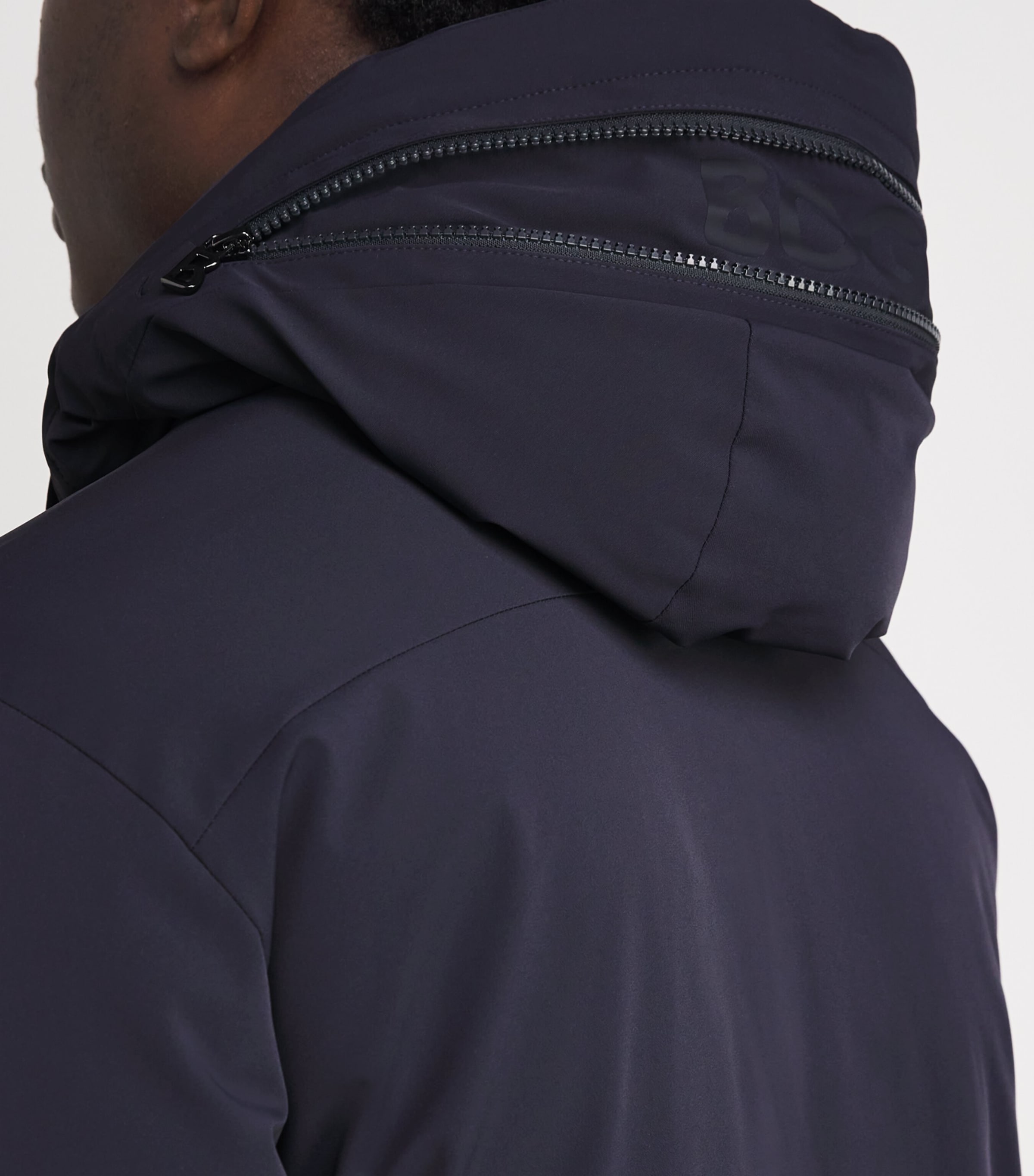 Down Corduroy Cobe Ski Jacket 464-NAVY Image 6