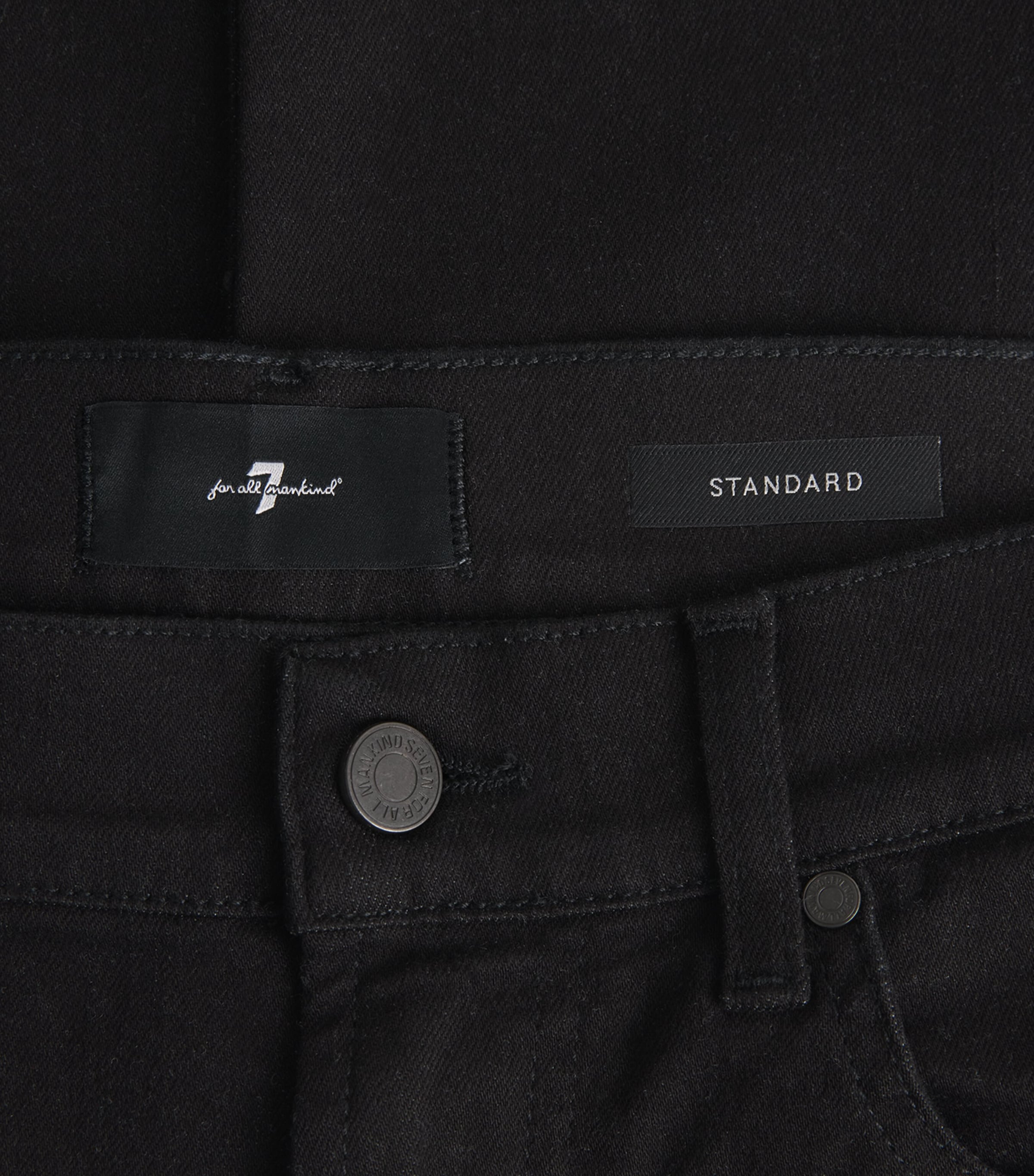 Standard Straight Jeans RINSE BLACK Image 5