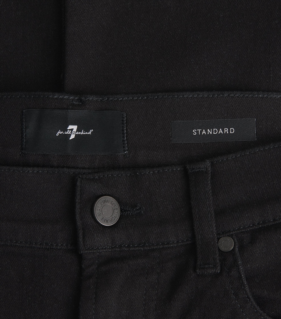 Standard Straight Jeans RINSE BLACK Image 5
