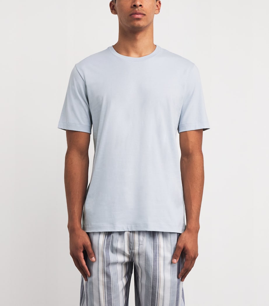 Cotton Night & Day Living T-Shirt 2125 WHITE TOPAZ Image 3