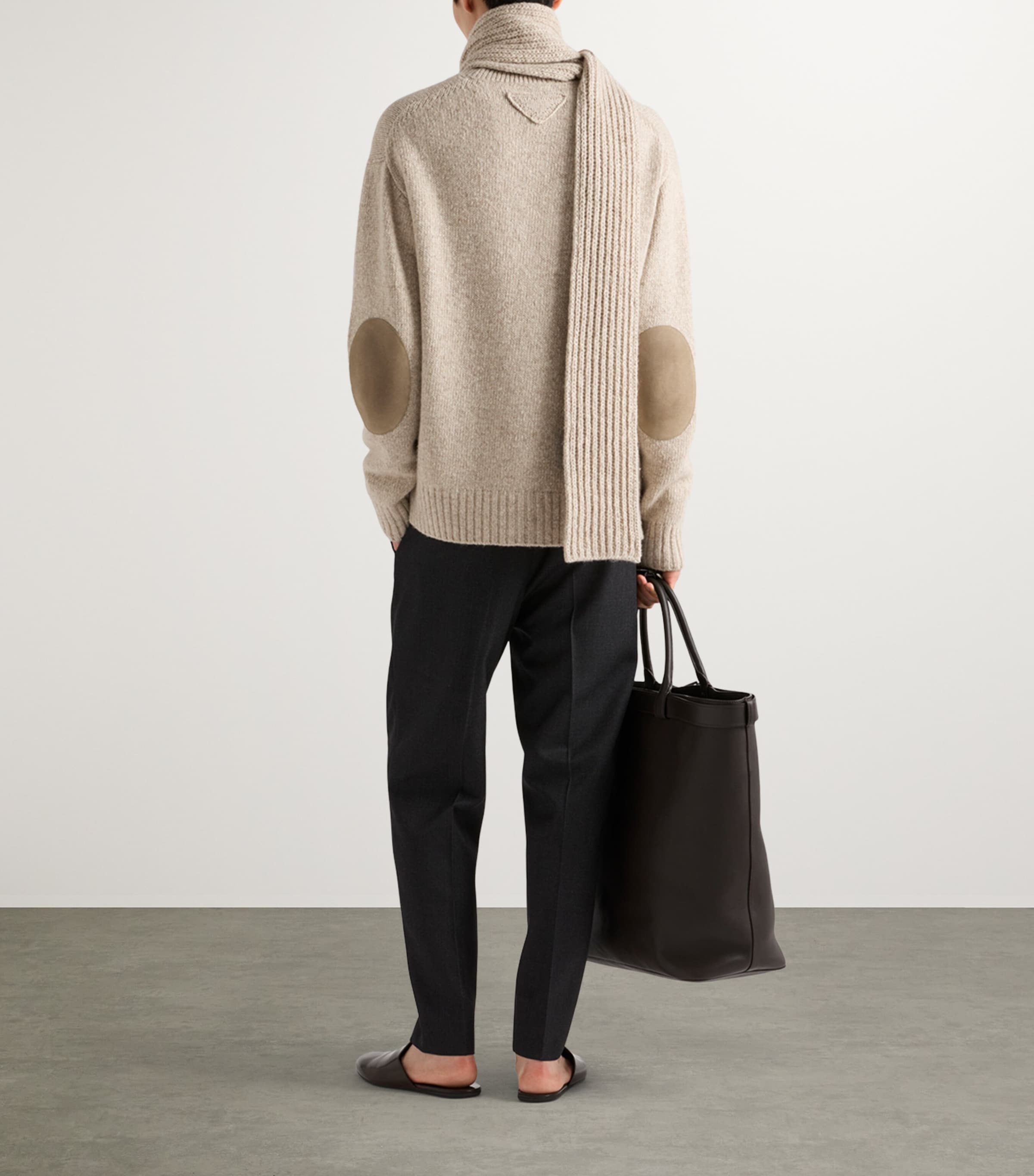 Cashmere Oversized Cardigan F0F24 Image 4