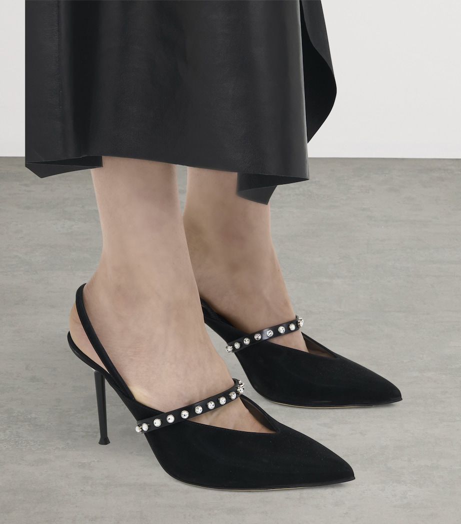 Nylon Revel Slingback Heels 90 1067 Image 2