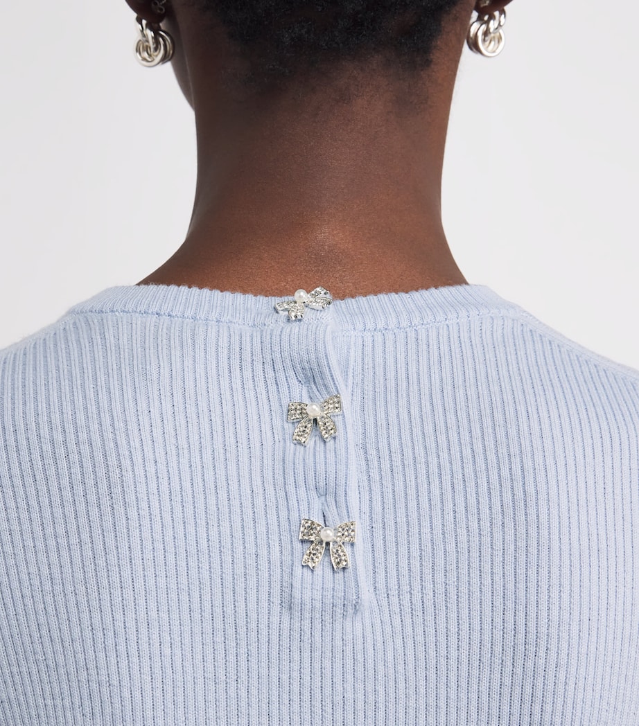 Wool Sweater BLUE SKY Image 6