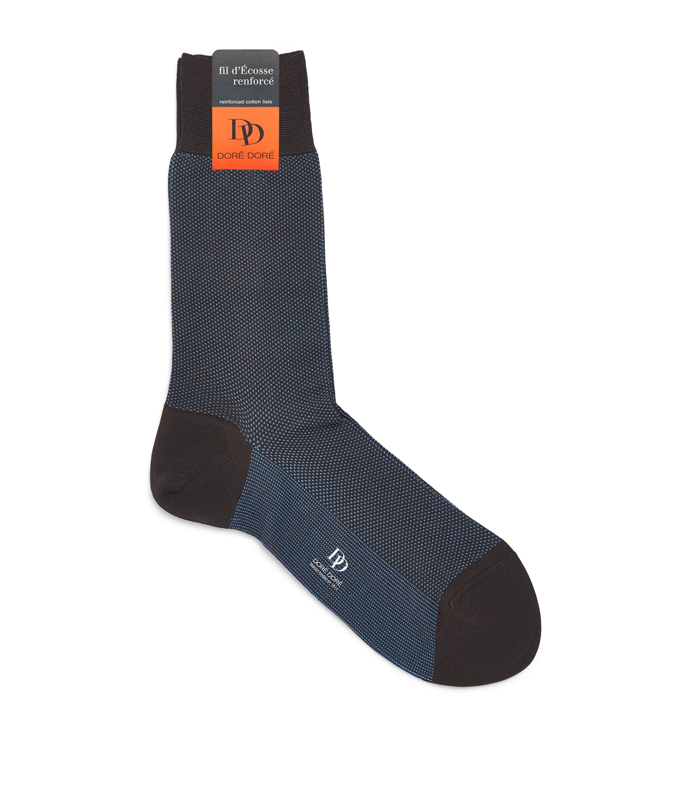 Doré Doré Mens Caviar Socks Café Bass Image 1