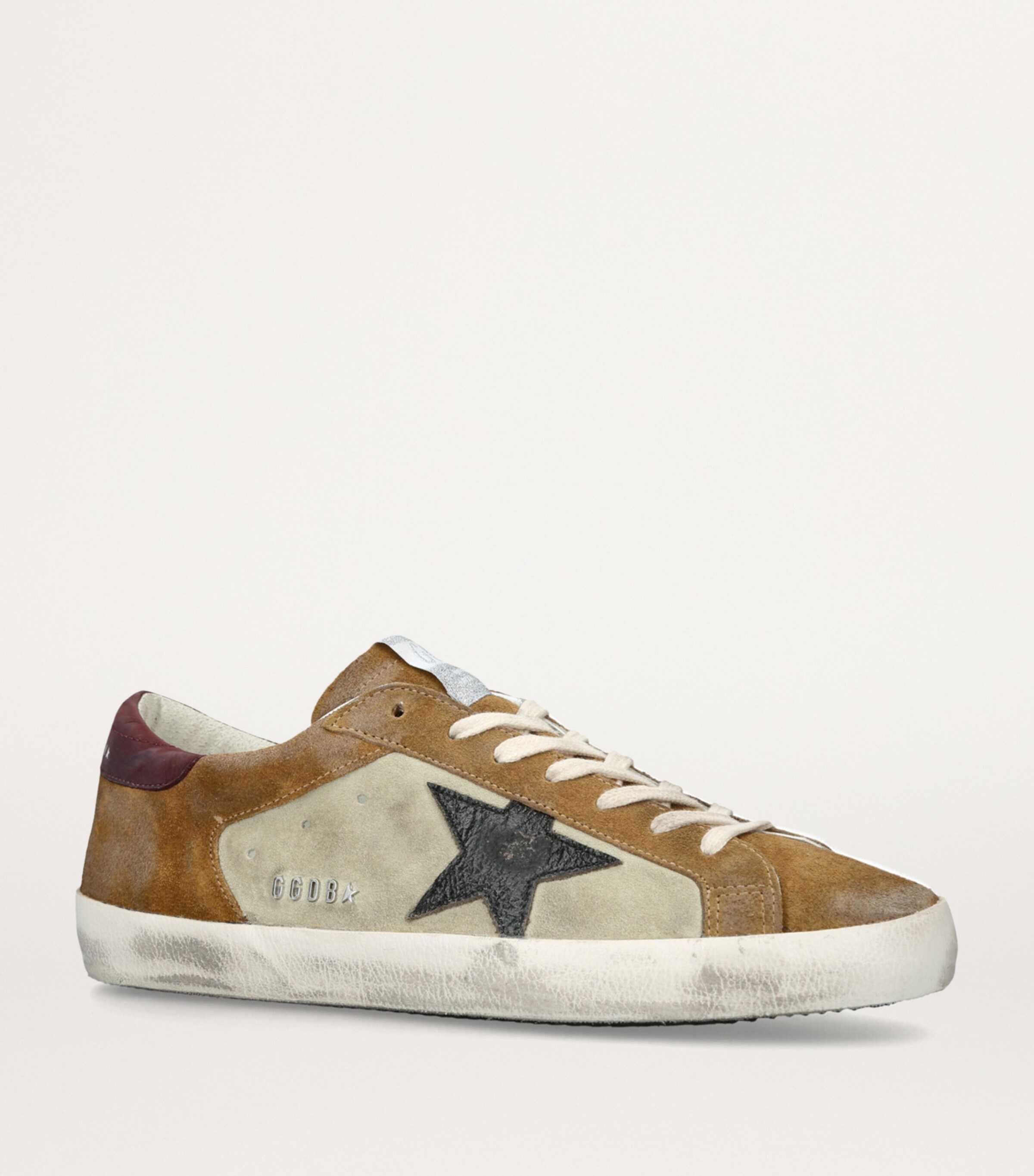 Golden Goose Suede Super-Star Sneakers Green Comb Image 5