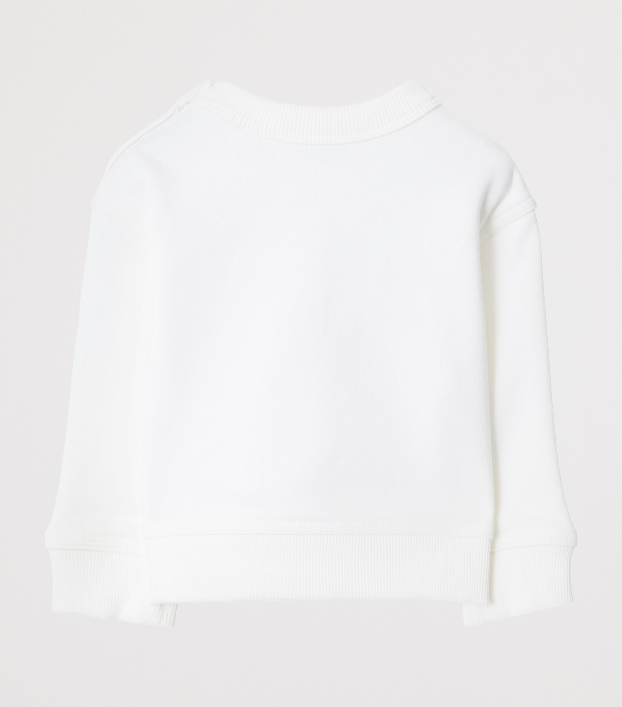 Cotton Thomas Bear Sweatshirt (6-24 Months) WHITE Image 3