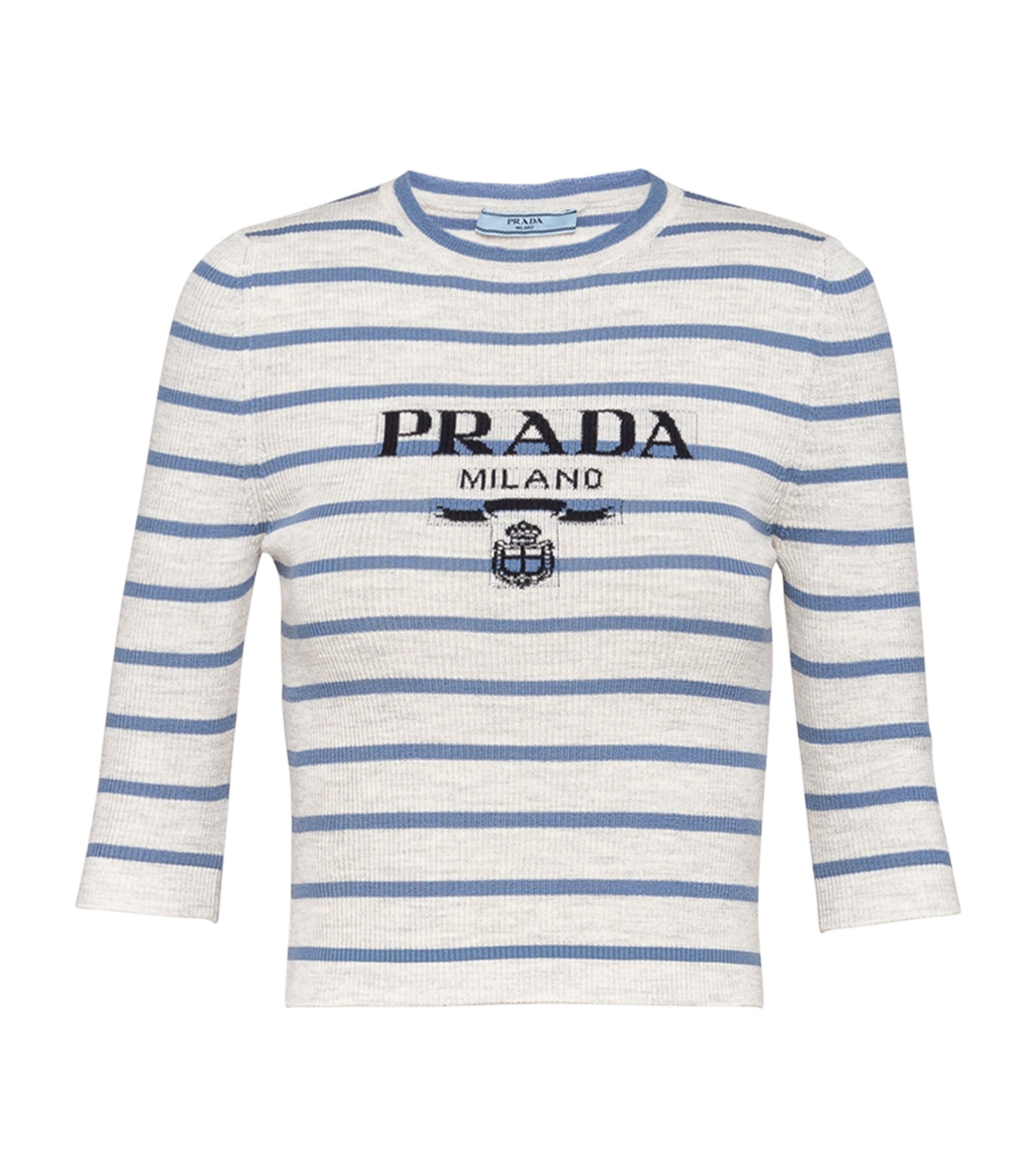 Wool Striped Logo Sweater F0VWZ Image 1