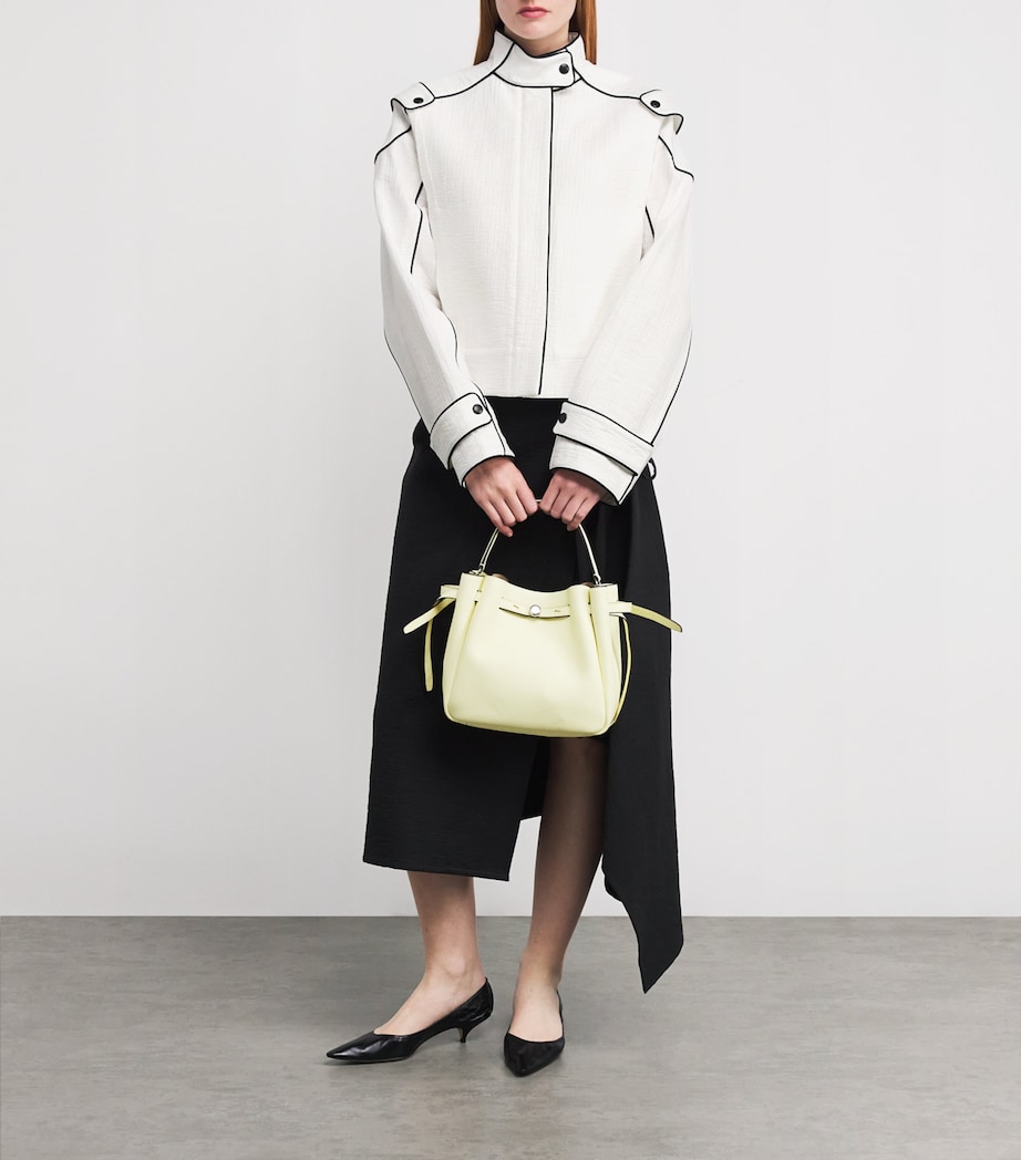 Cotton Bomber Jacket 033MARSHMALLOW Image 2