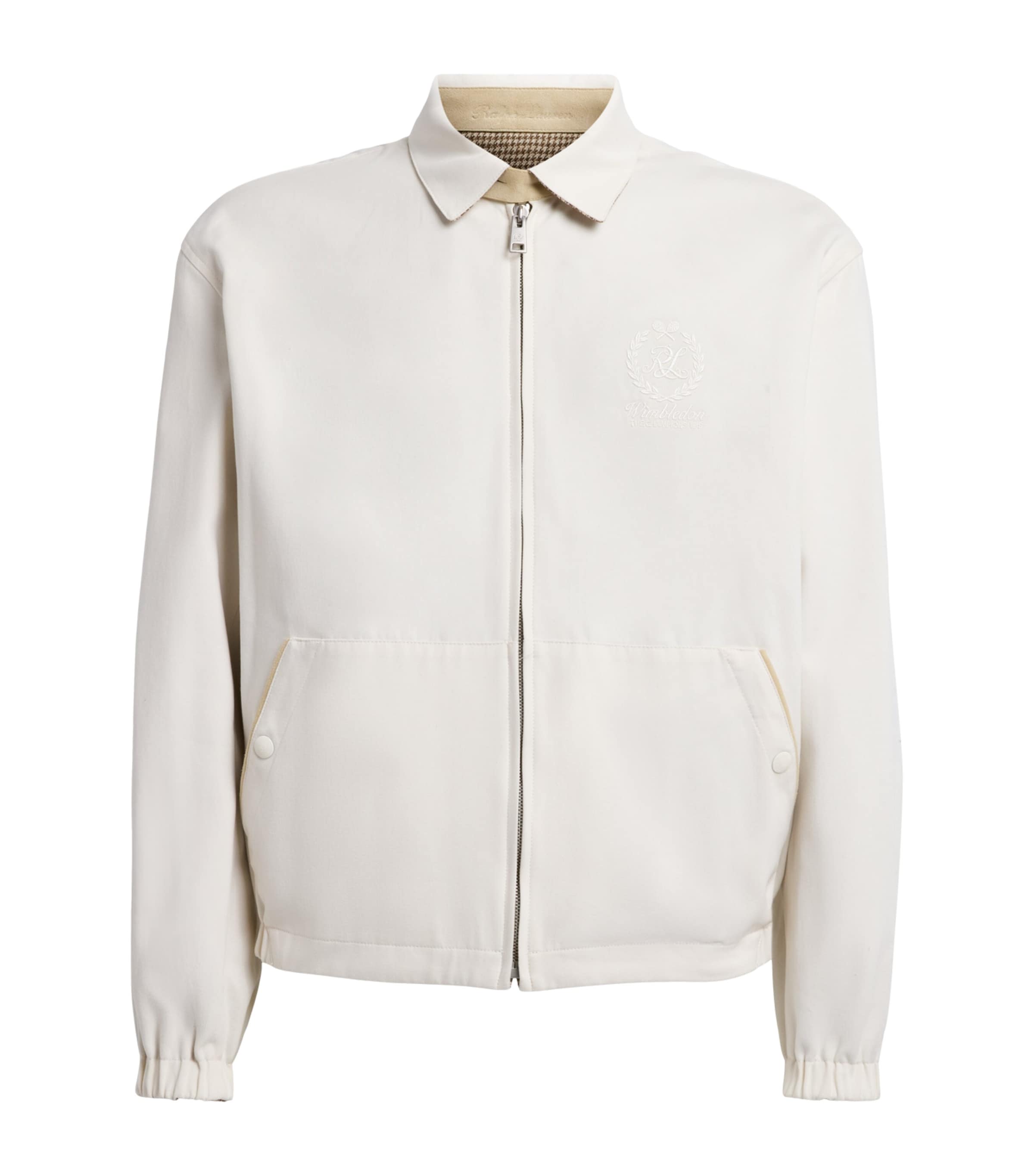 Ralph Lauren Purple Label Mens x Wimbledon Forsythe Reversible Jacket Cl C/tn/br Image 1