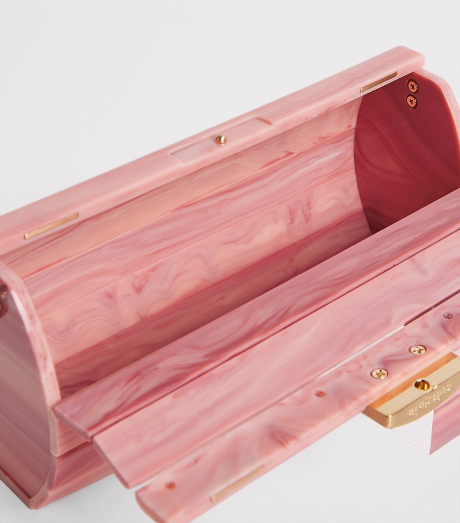 Mini Rolie Polie Clutch Bag ROSE WATER Image 4