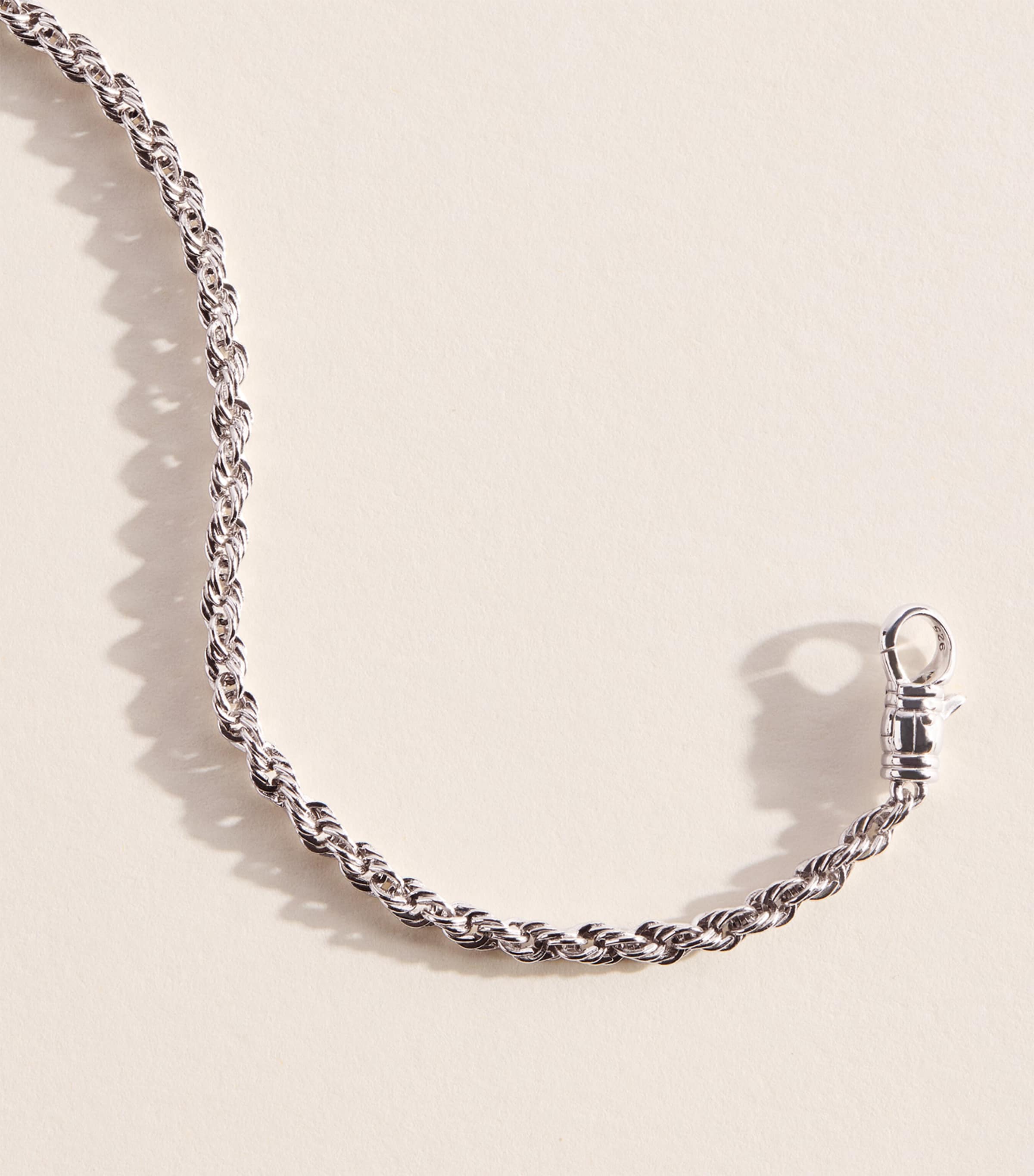 Tom Wood Sterling Silver Rope Bracelet Sterling Silver Image 3