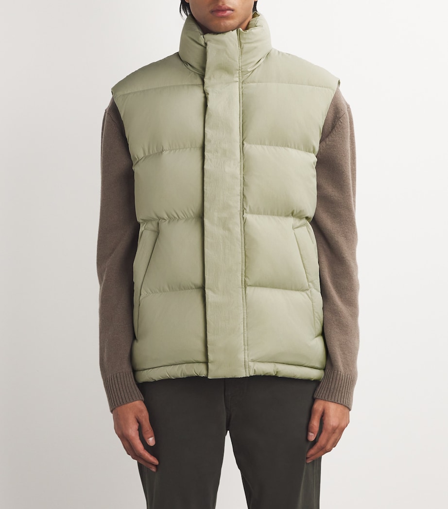 NN07 Mens Down Matthew Gilet Fog Image 3