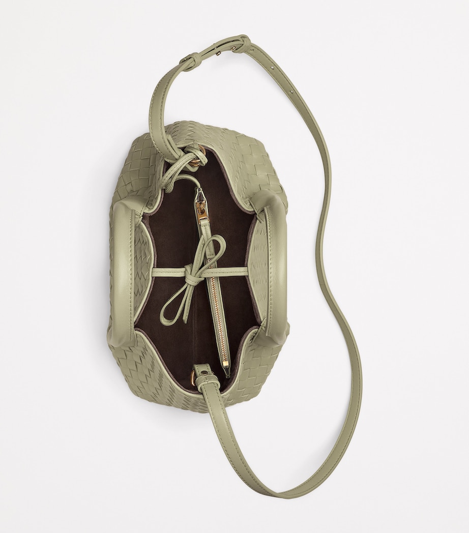 Small Leather Intrecciato Pinacoteca Tote Bag 3055 Image 3