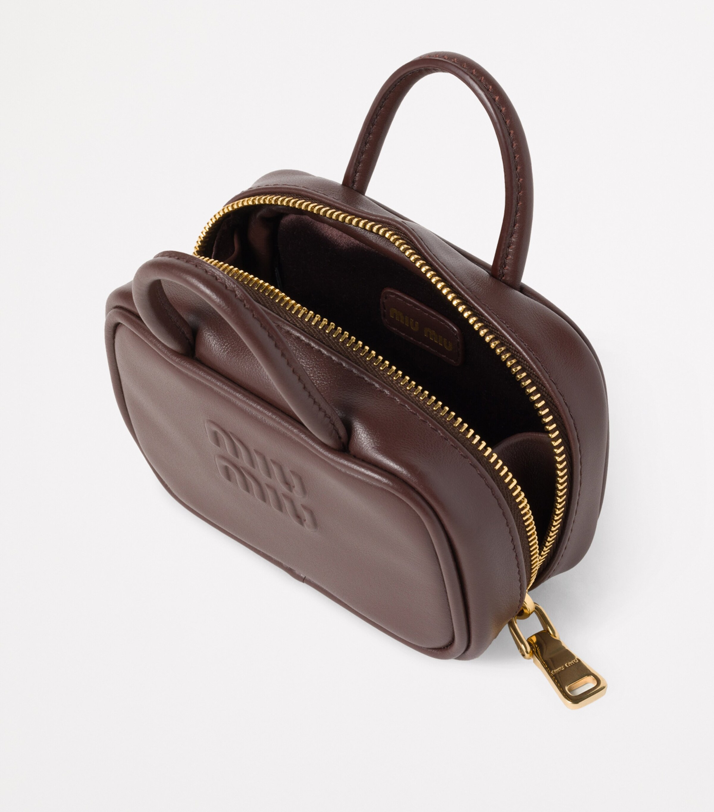 小物 Miu Miu leather studs key case Miu Miu Key Holder Pink Crocodile Embossed Leather Miu Miu | TLC