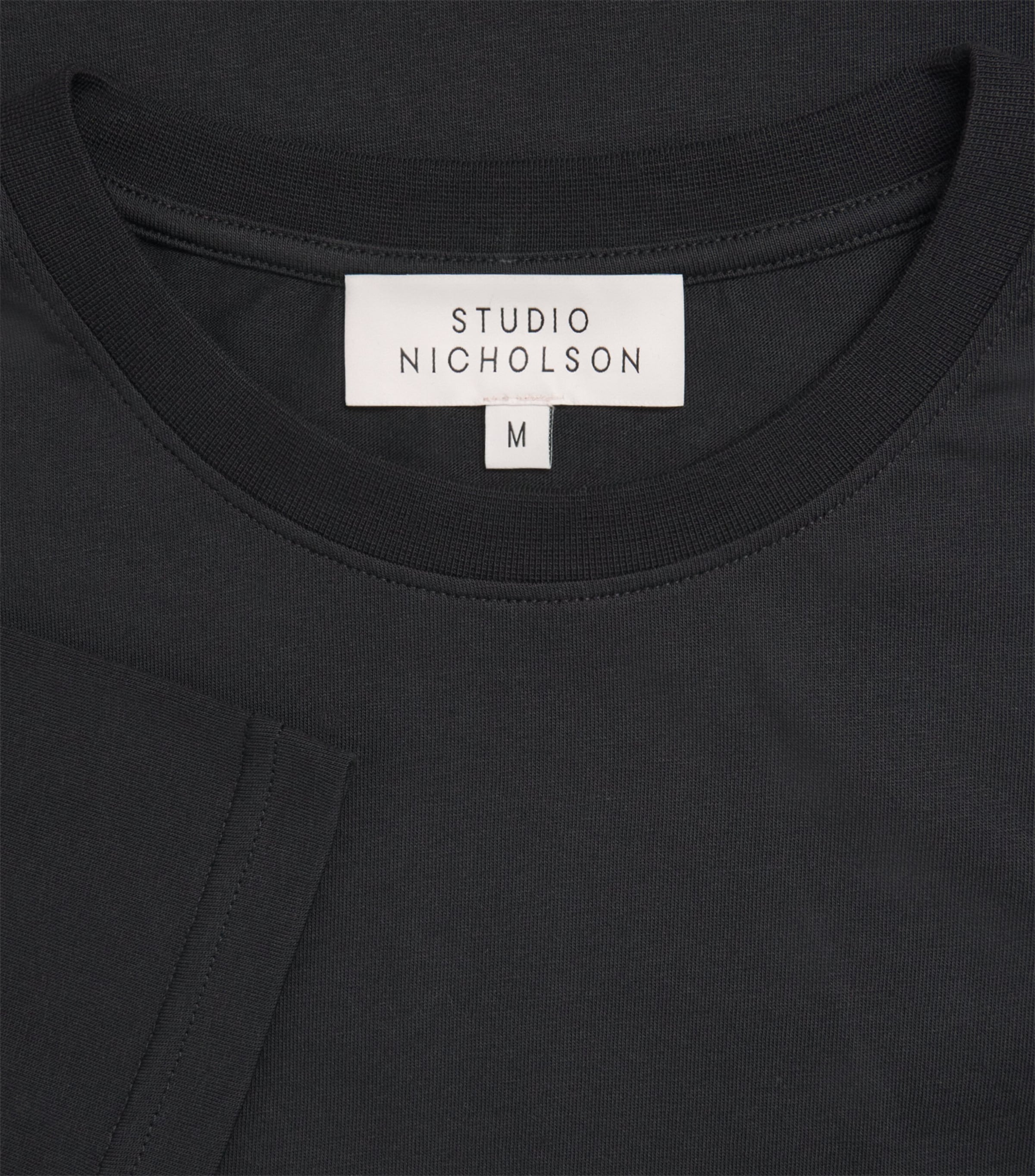 Cotton Bric T-Shirt BLACK Image 5