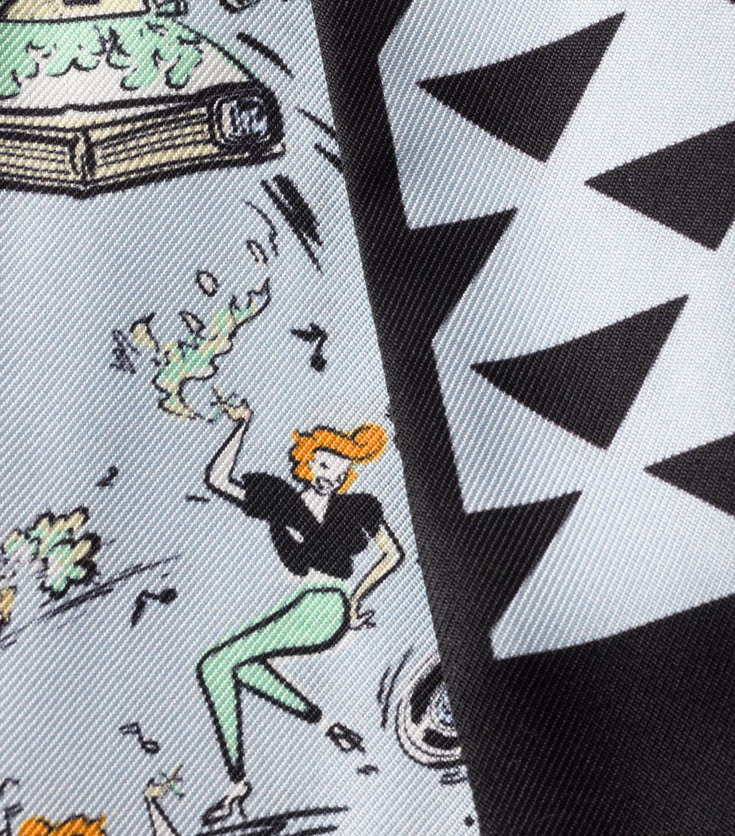 Silk Printed Twilly F0H5U Image 2