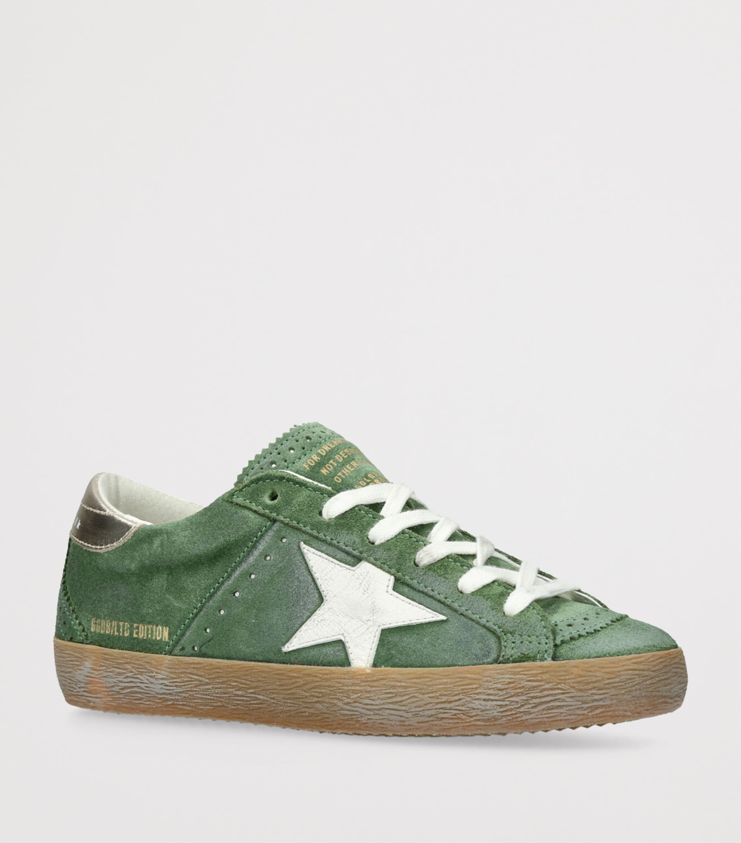 Suede Super-Star Sneakers GREEN Image 3