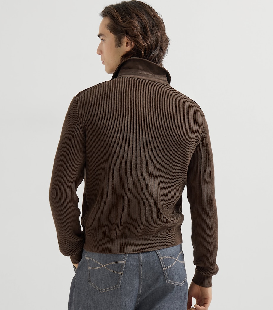 Suede Jacket CYY55 Image 4