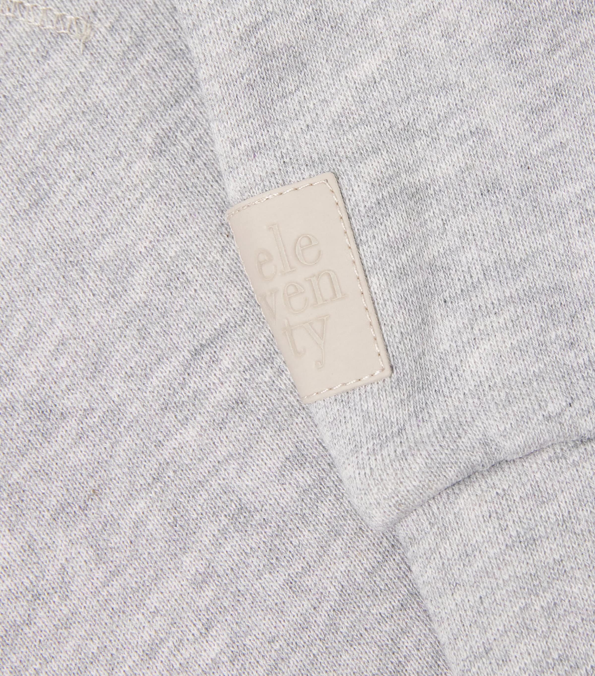 Eleventy Kids Cotton Twin-Pocket Hoodie (2-16 Years) Gri Ch.mel/be Image 3