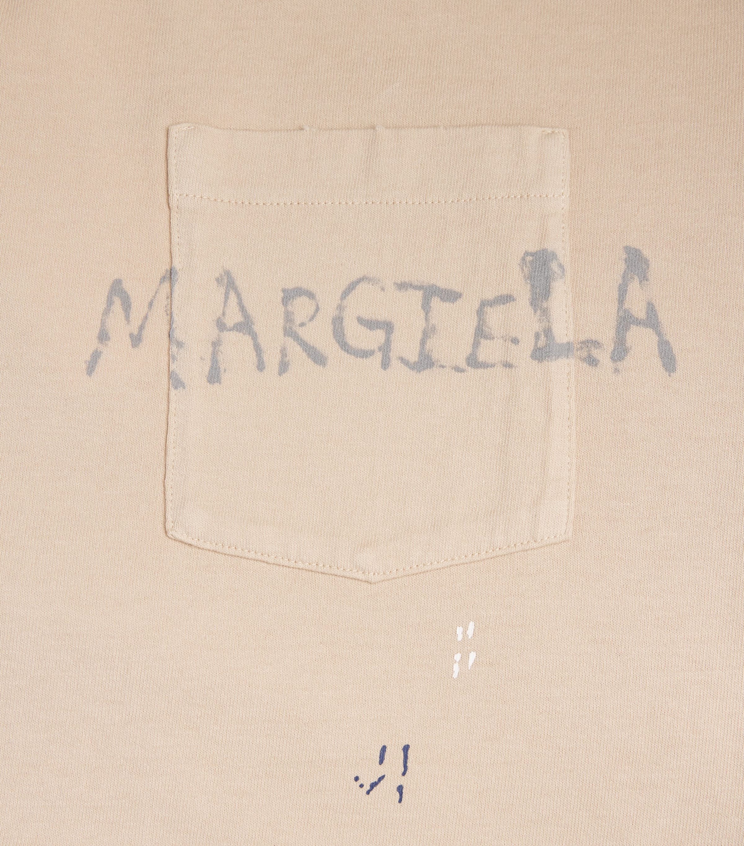 Maison Margiela Mens Cotton Paint Splatter T-Shirt Image 5