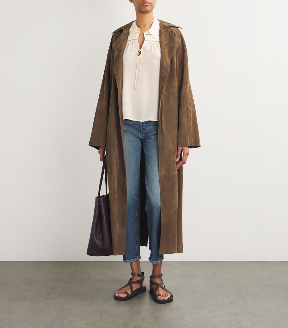 Silk Marabella Blouse BUTTERCREAM Image 2