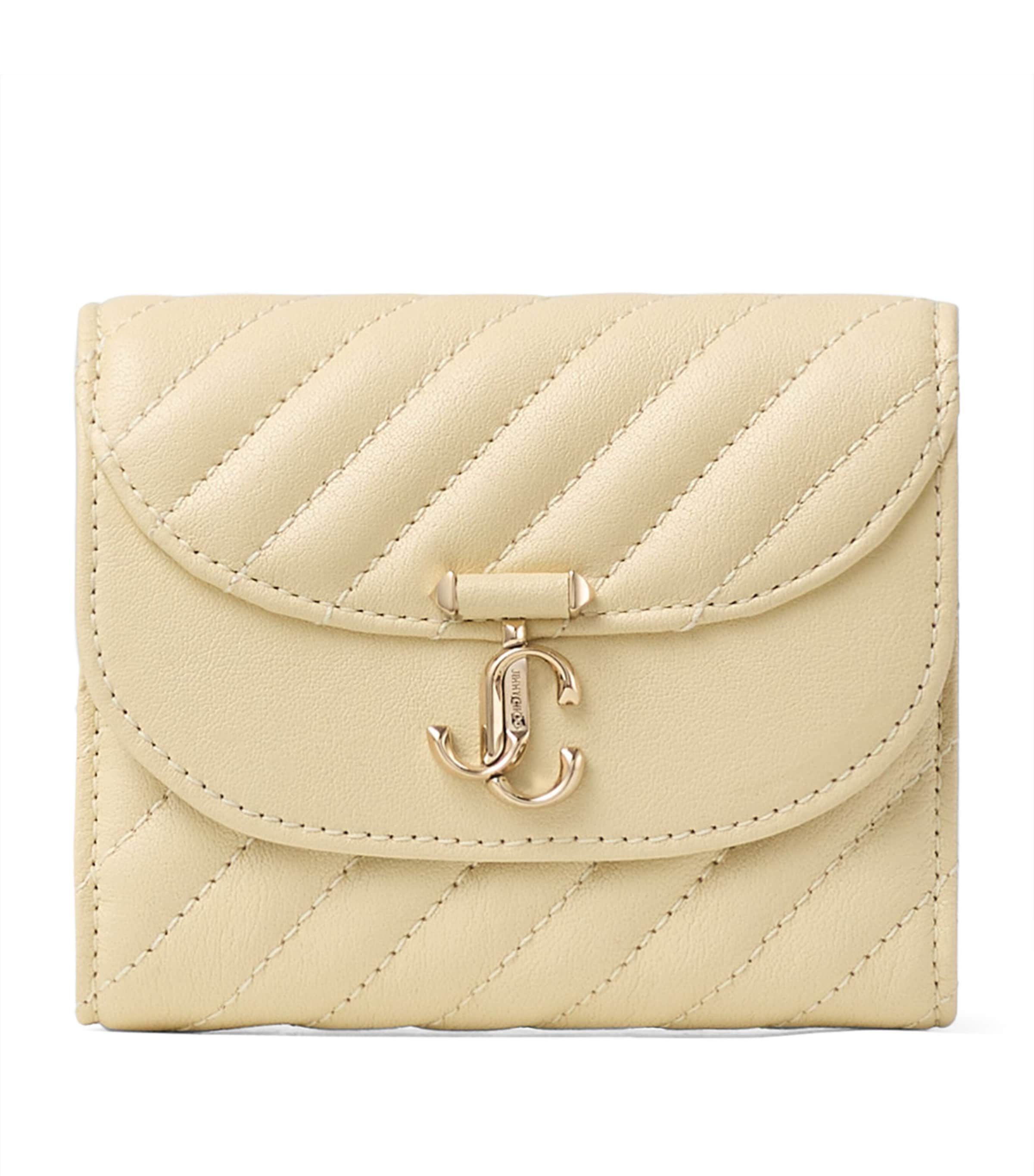Curve Marinda Leather Wallet BUTTERMILK/SHINY GOL Image 1