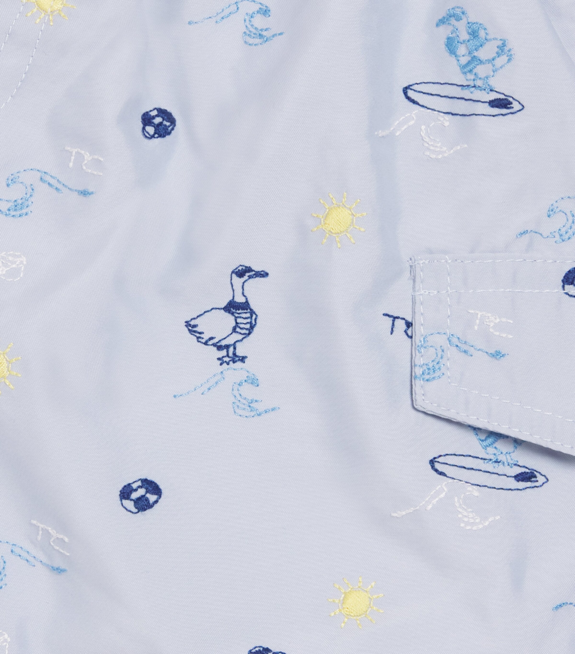 Tartine et Chocolat Embroidered Swim Shorts (5-12 Years) Image 3