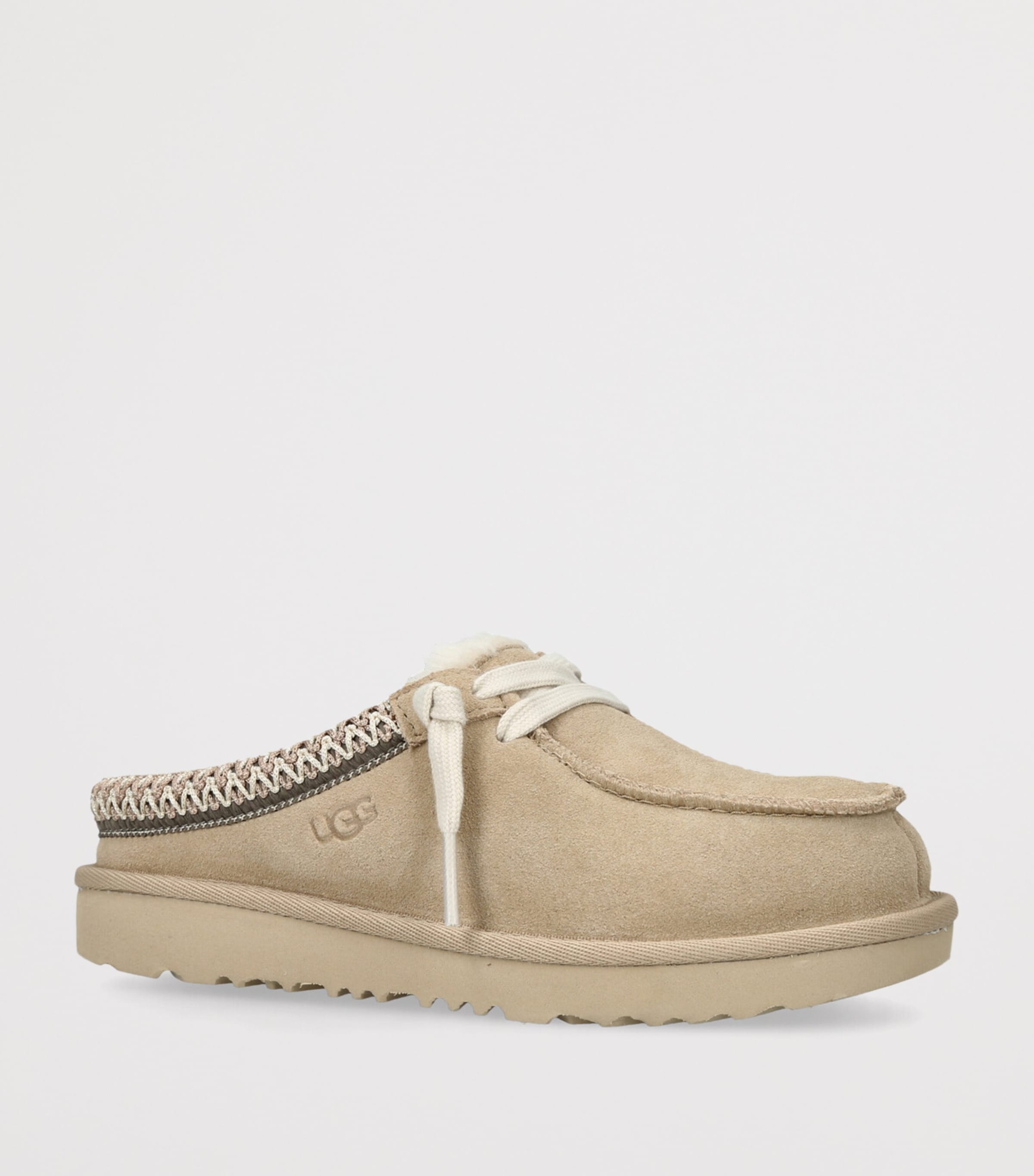 UGG Kids Tasman Mule Slippers Beige Image 3