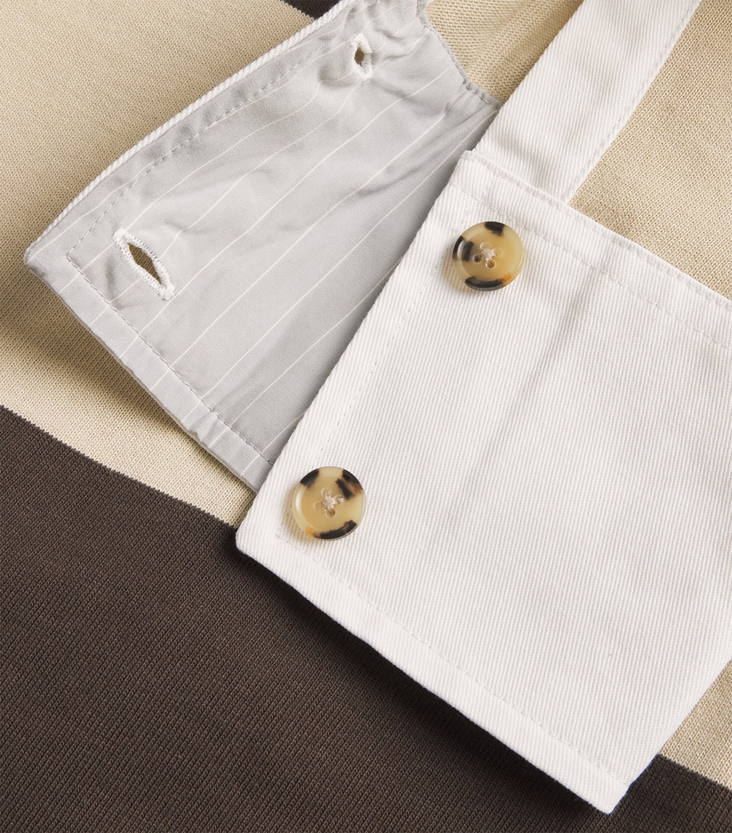 Vivienne Westwood Mens Organic Cotton Stripe Rugby Shirt Image 6