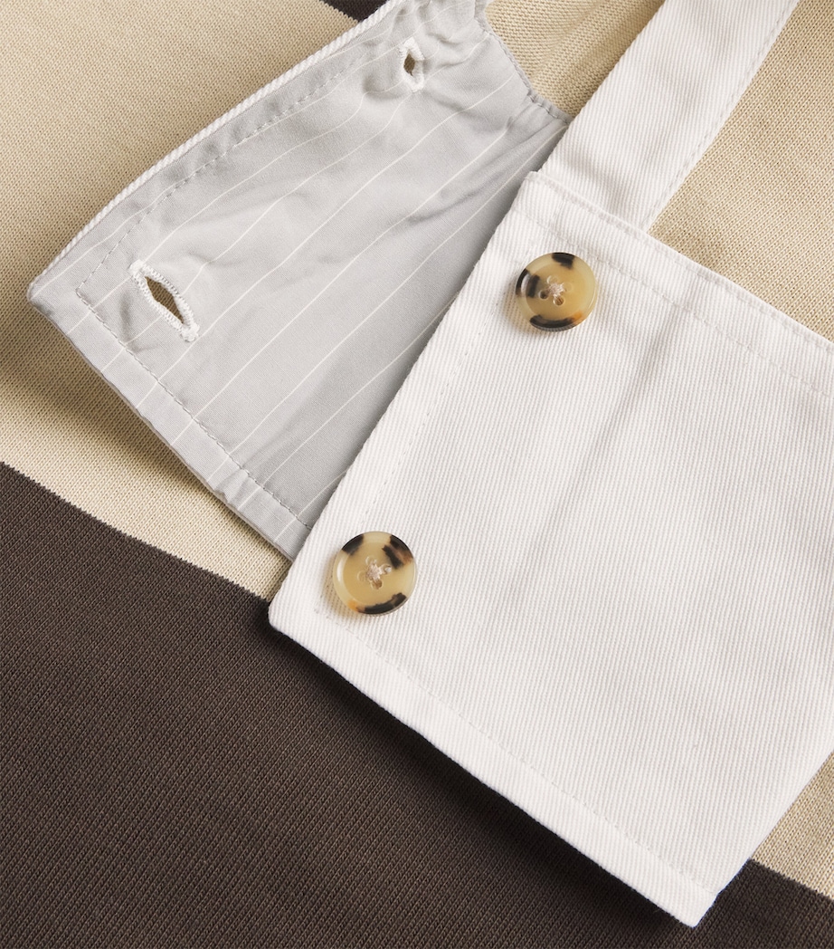 Vivienne Westwood Mens Organic Cotton Stripe Rugby Shirt Image 6