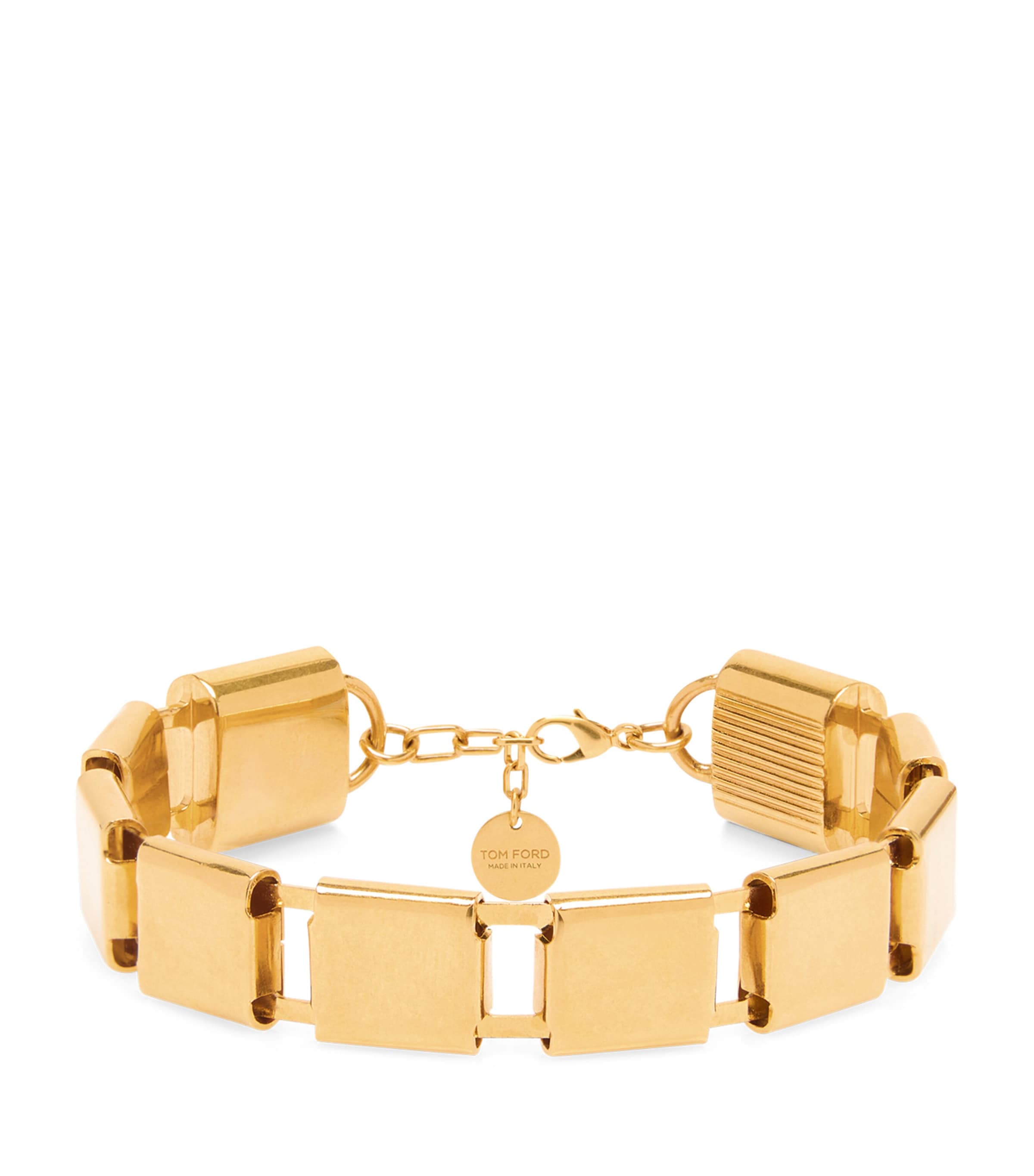 Tom Ford Padlocks Bracelet In Gold