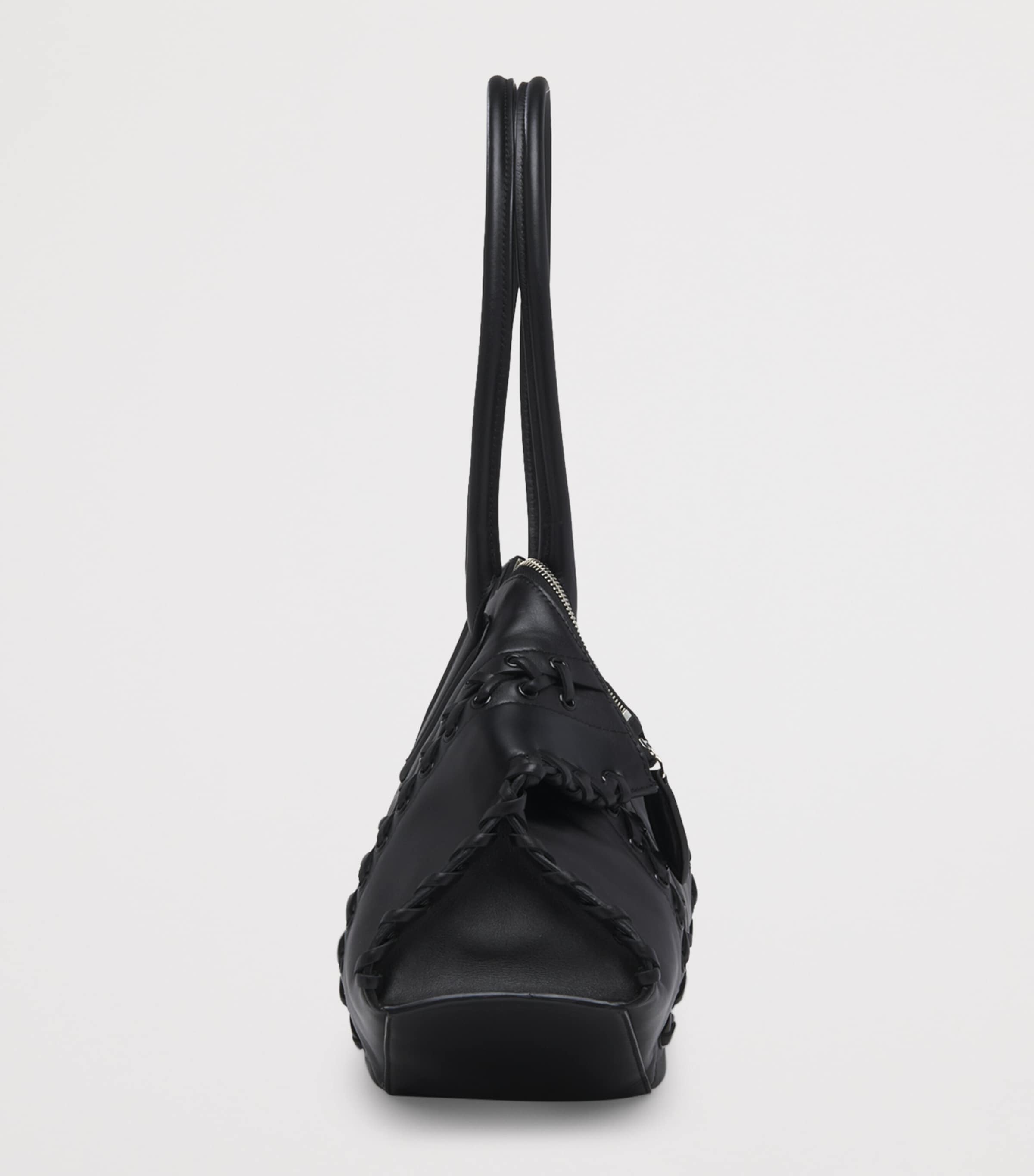 Leather Manta Top-Handle Bag 1000 Image 4