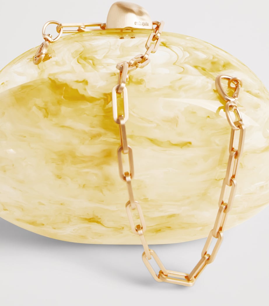 Cult Gaia Eviana Clutch Bag Yellow Quartz Image 6