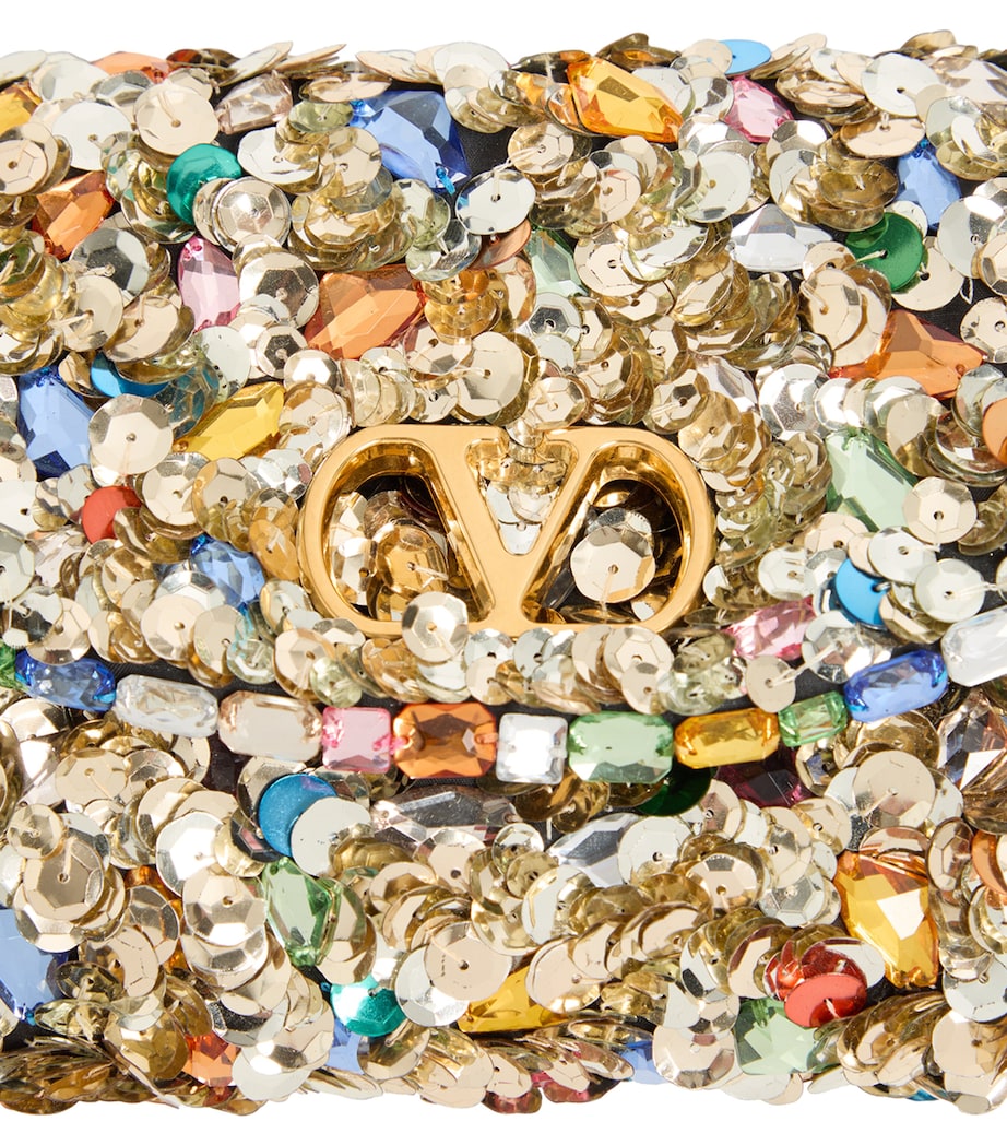 Small Embellished DeVain Shoulder Bag R9H Image 8