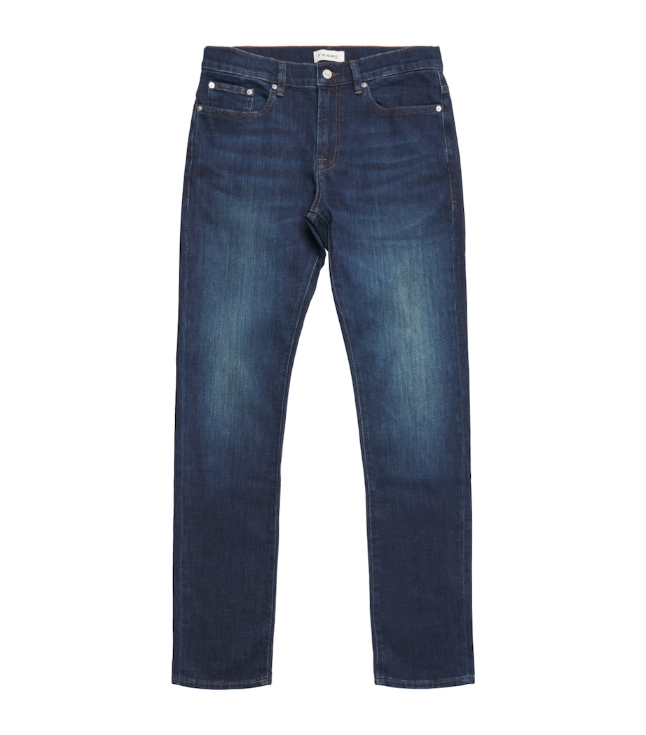 FRAME Mens L'Homme Slim Jeans Last Lasting Image 1