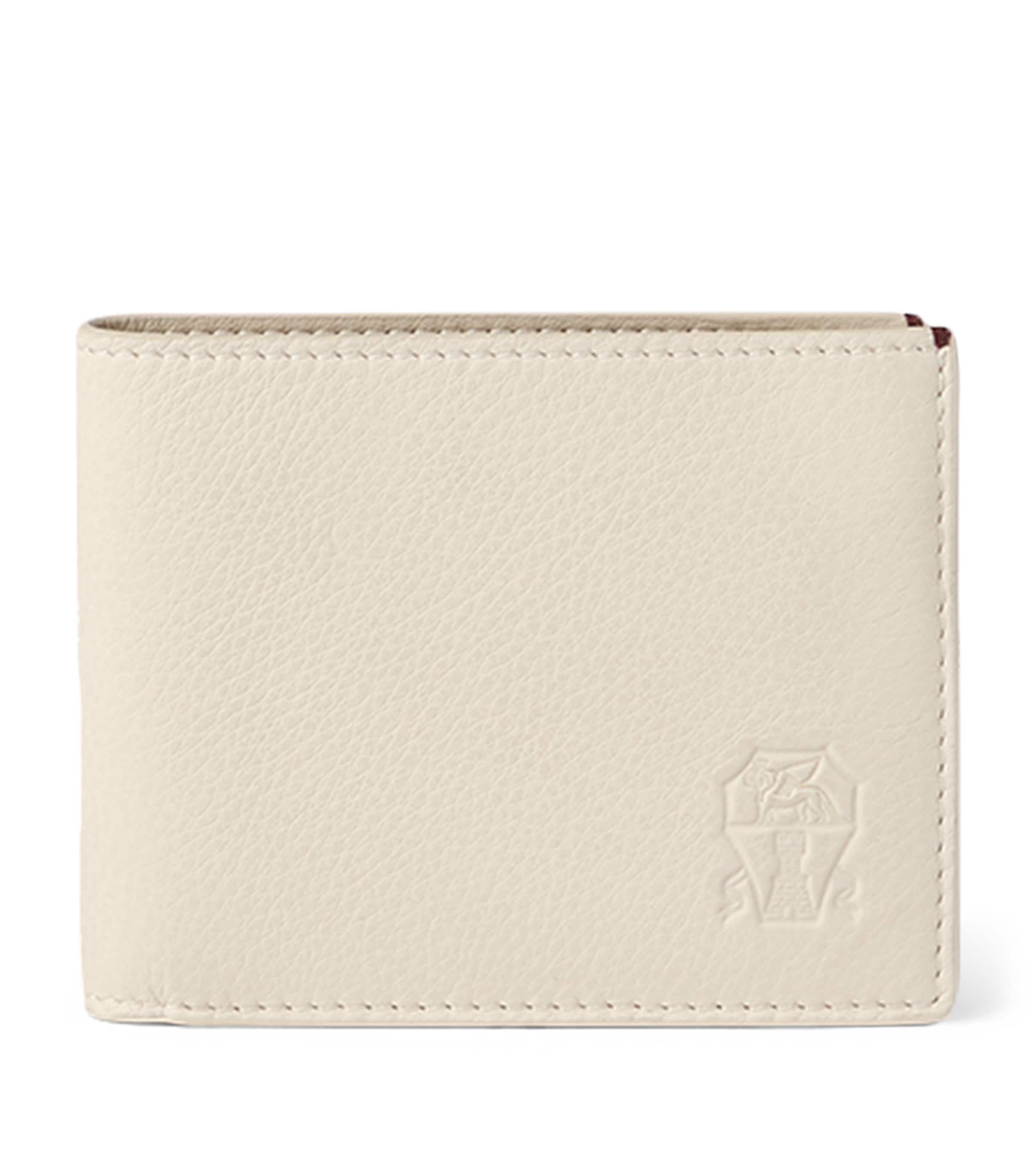 Brunello Cucinelli Leather Bifold Wallet Image 1