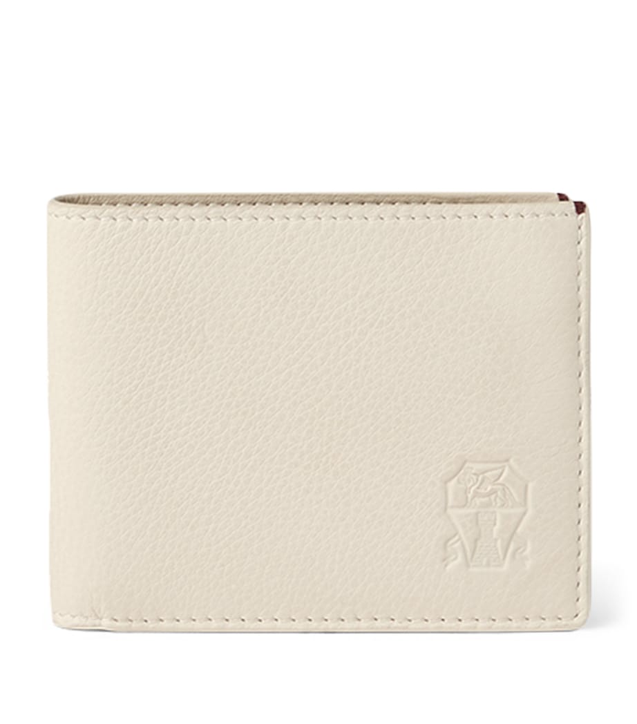 Brunello Cucinelli Leather Bifold Wallet Image 1