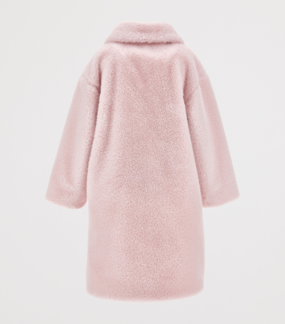 Faux Fur Teddy Coat (2-12 Years) ROSA FAIRYTALE Image 2