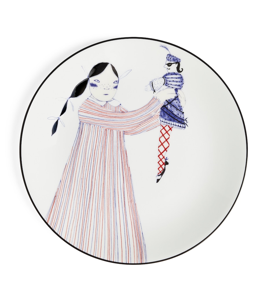 Set of 4 Nutcracker Side Plates (21cm) MULTI Image 6