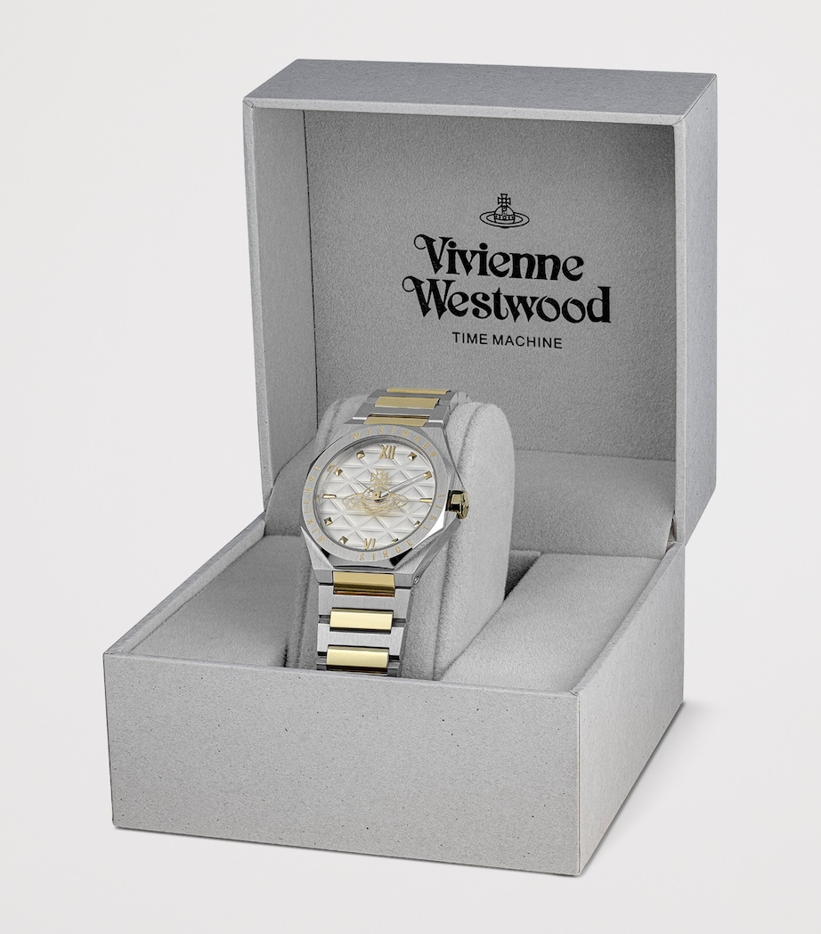 Vivienne Westwood Stainless Steel Aldgate Watch 35mm Silver Image 6