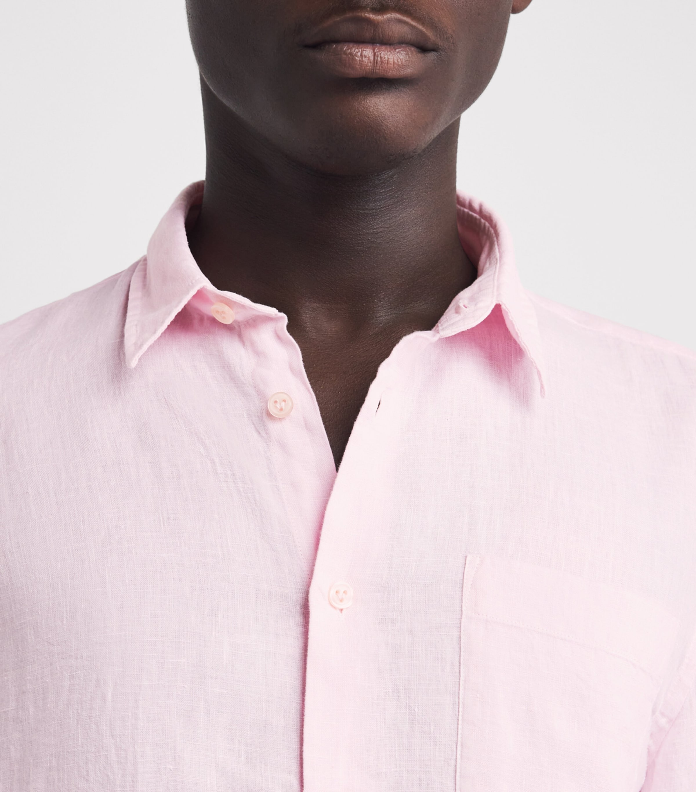 Vilebrequin Mens Linen Shirt Ballerine Image 3