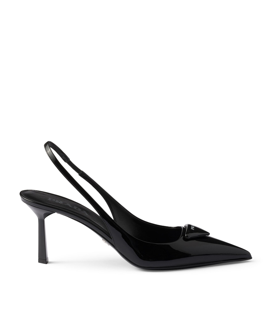Patent Leather Slingback Pumps 75 F0002 Image 1