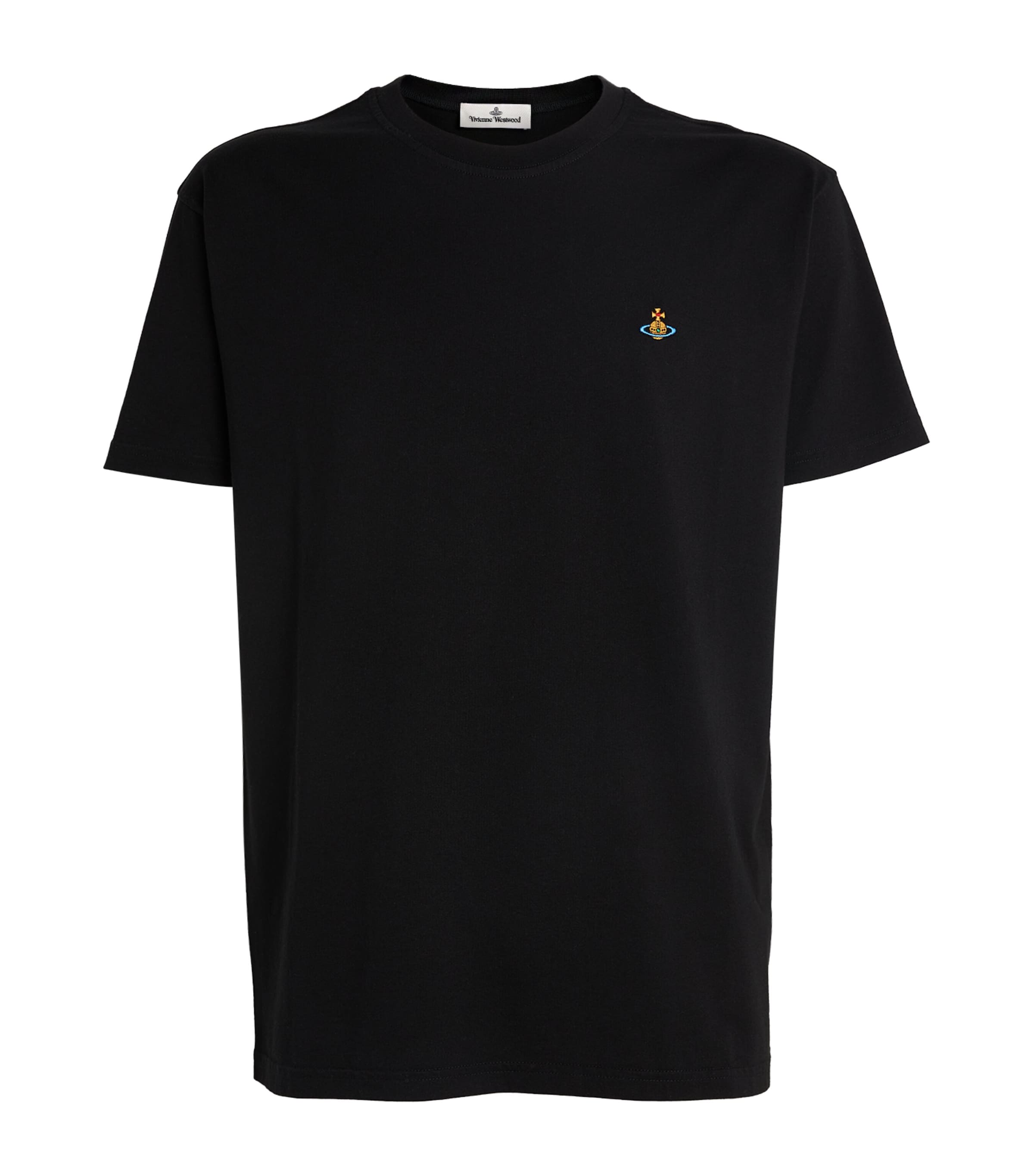 Shop Vivienne Westwood Cotton Orb T-shirt In Black