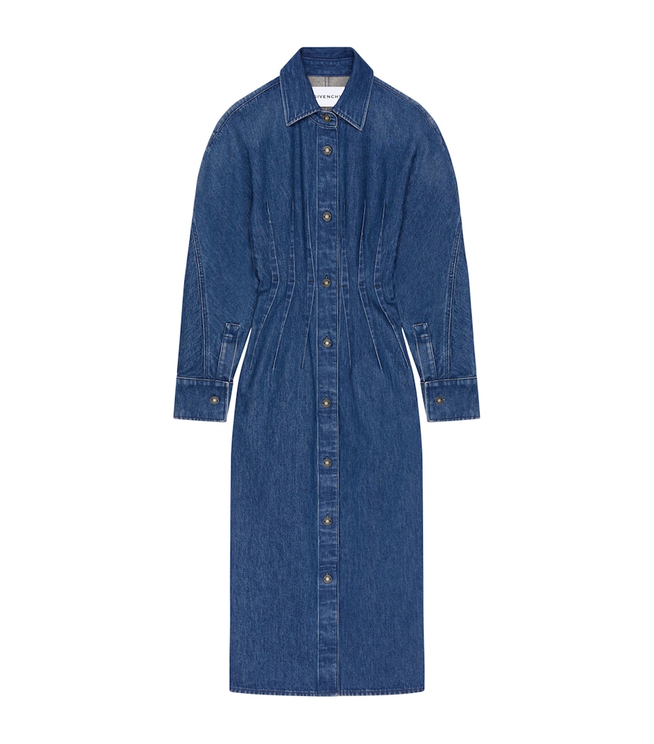 Denim Cocoon Dress MEDIUM BLUE Image 1