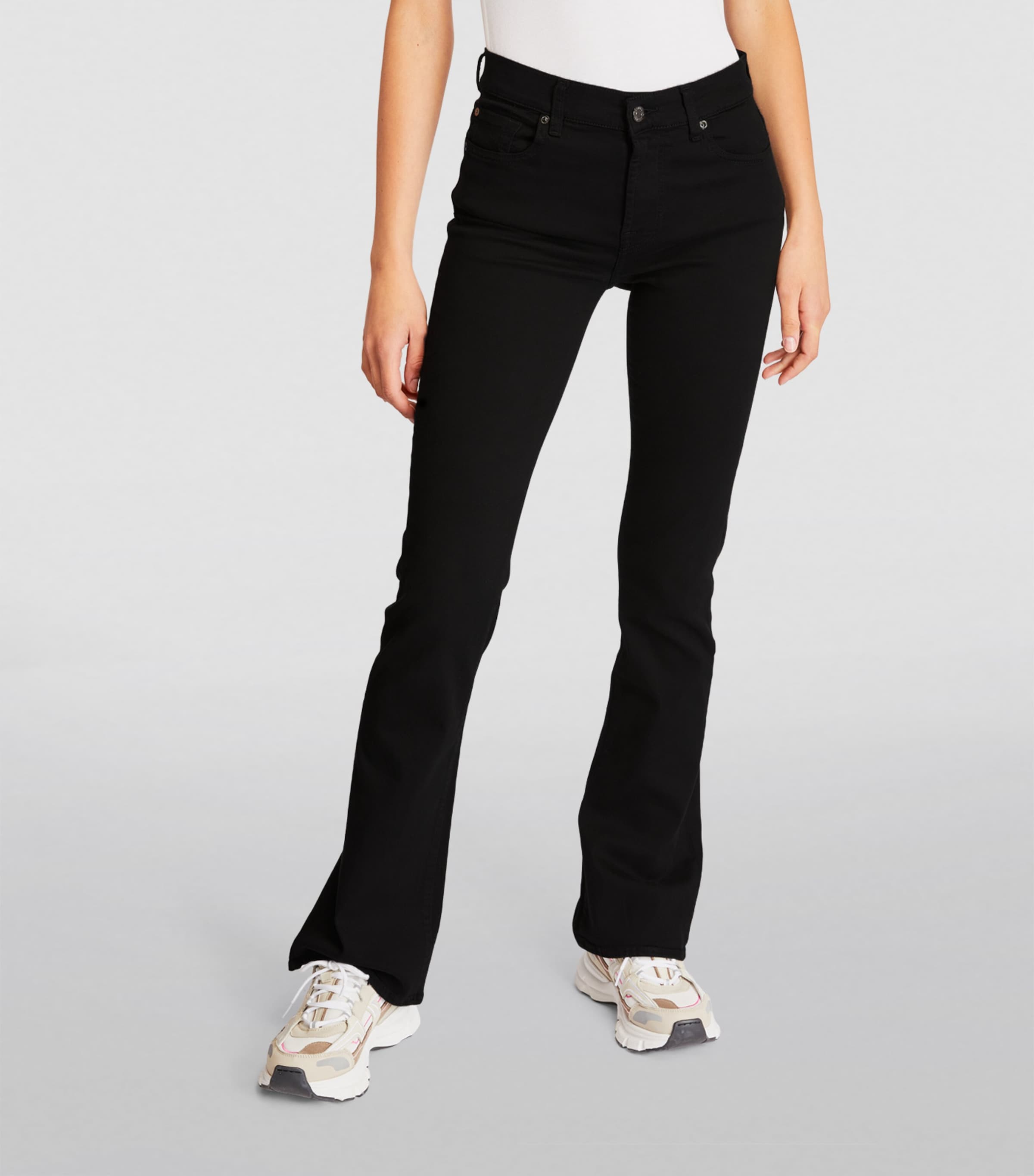 B(Air) Bootcut Jeans BAIR BLACK Image 3