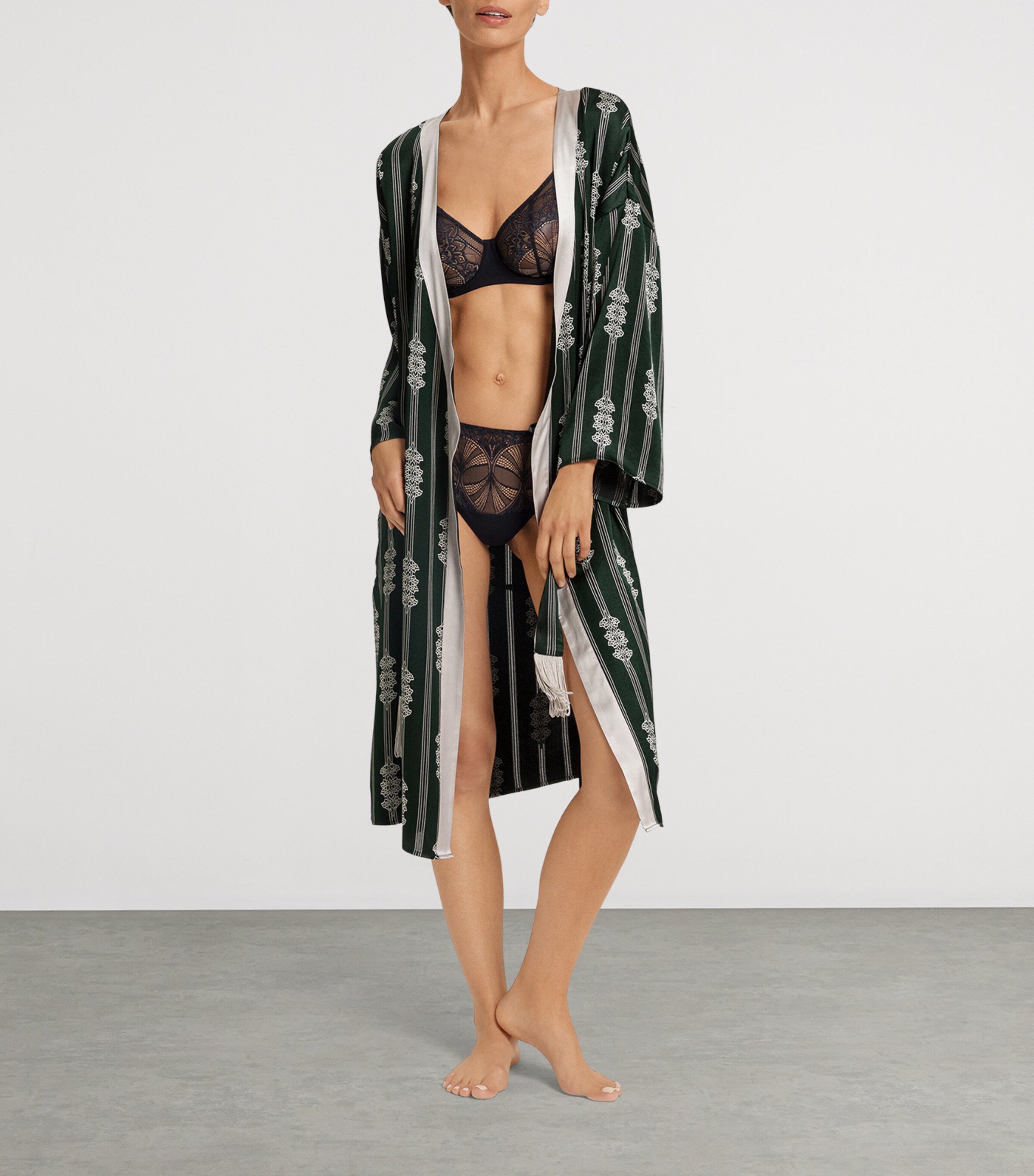 Hanro Stripe Indra Robe | Women Clothing | Nightwear | Dressing Gowns | Women New In | Womens Clothing | Designers | Hanro Hanro Stripe Indra Robe | Women Clothing | Nightwear | Dressing Gowns | Women New In | Womens Clothing | Designers | Hanro