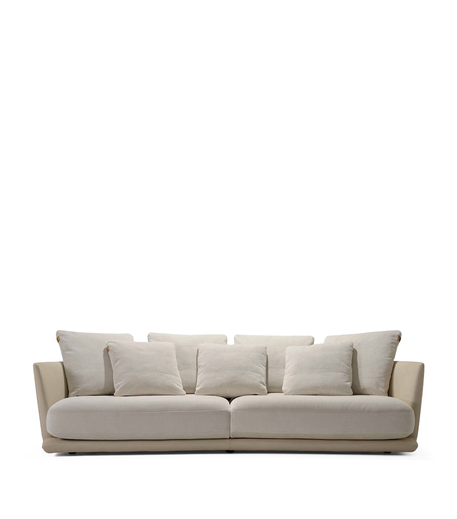 La Greca 4-Seater Sofa LINEN+VANILLA ICE Image 1