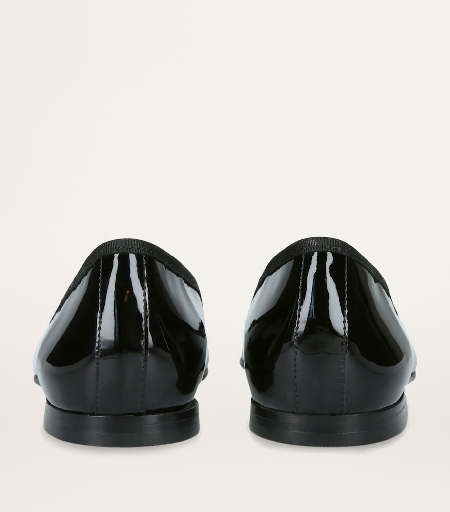 Carel Paris Patent Leather Ballet Flats Black Image 2